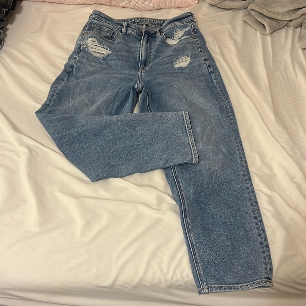 AE mom jeans